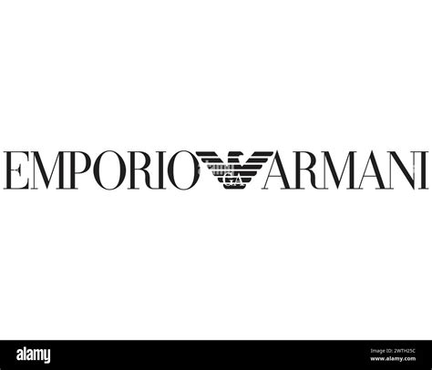 Emporio Armani Logo Prepared And Cleaned In Vector Stock Vector Image