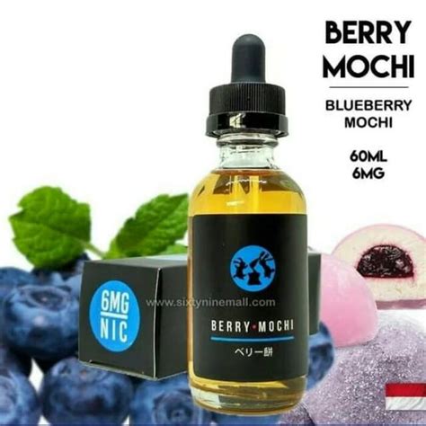 Jual Liquid Berry Mochi 60 Ml Bukan Local Premium Liquid Shopee Indonesia