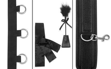 Amazon SEXY SLAVE Bondage Adult Sex Toys Sex Restraints Strict Bed Restraint Kit Under
