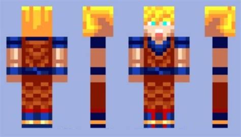 Super Goku Minecraft Skin