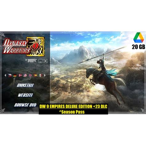 Jual PC Games Dynasty Warriors 9 Empires Deluxe Edition Kota