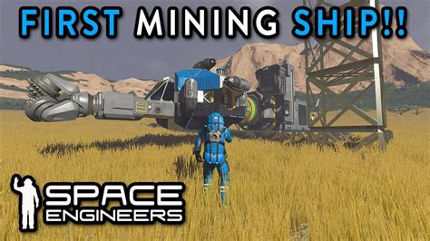 Building My First Miner In Space Engineers Episode Youtube