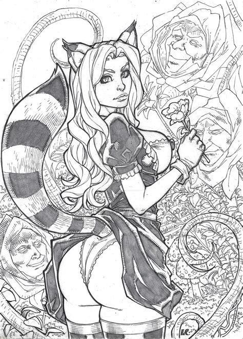 Cat of Alice in Wonderland by LCFreitas on DeviantArt