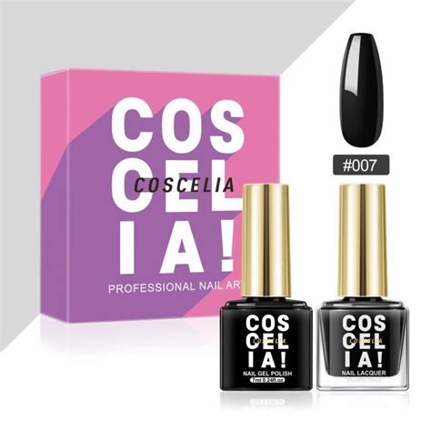 Coscelia Vernis Ongles Et Vernis Semi Permanent Pcs Set Ongle Gel Uv