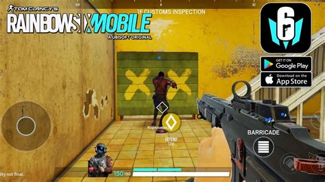 Rainbow Six Mobile Gameplay Graficos Ultra 60 FPS BETA CERRADA