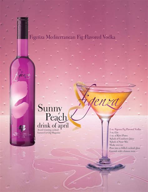 Figenza Fig Vodka Ultra Premium Fig Flavored Vodka Made From