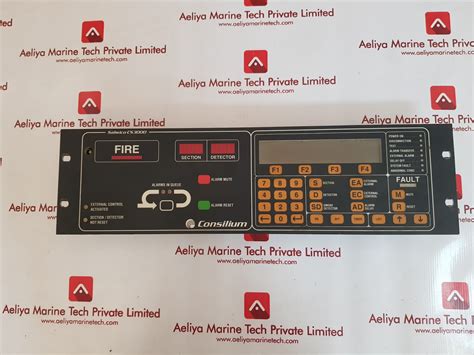 Consilium Salwico Cs Fire Alarm System Aeliya Marine