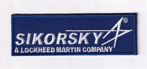 Sikorsky® Logo Embroidered Patch - Squadron Nostalgia