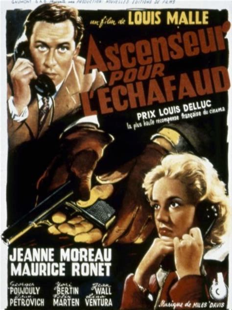 Ascenseur Pour L Chafaud This Film By Louis Malle Is Typical Of