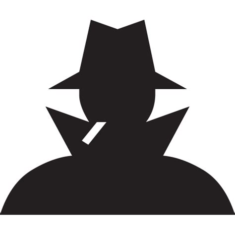Spy Silhouette, Covert Agent, Stealth Operative PNG Picture