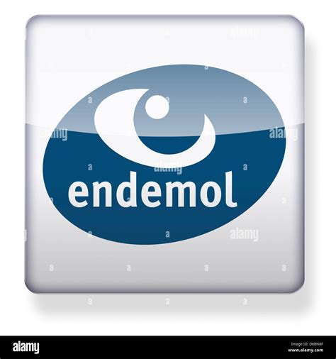 Endemol logo as an app icon. Clipping path included Stock Photo - Alamy