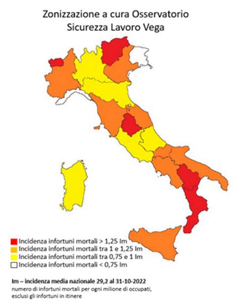 Sono Oltre 900 I Morti Sul Lavoro Dall Inizio Dell Anno La Mappa Delle