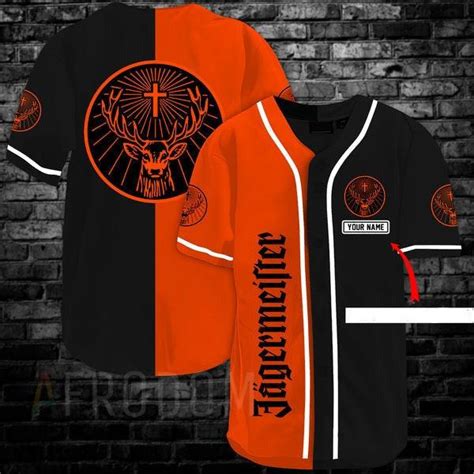 Personalized Jagermeister Baseball Jersey Let The Colors Inspire You