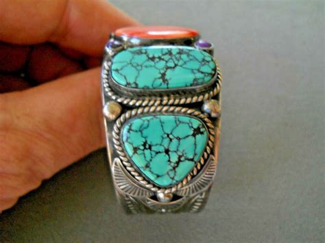 HEAVY Native American Spiny Oyster Webb Turquoise Ste Gem