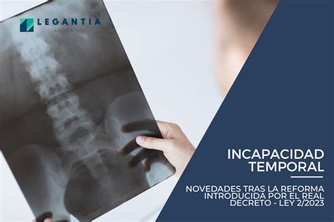 Novedades En Materia De Incapacidad Temporal