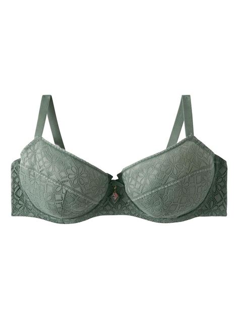 Soutien gorge à armatures grand maintien ABSINTHE Pomm Poire Vert