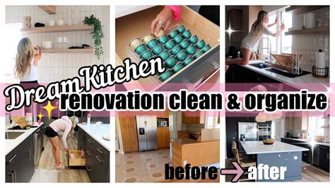 New Kitchen Remodel Clean And Organize Extreme Kitchen Makeover