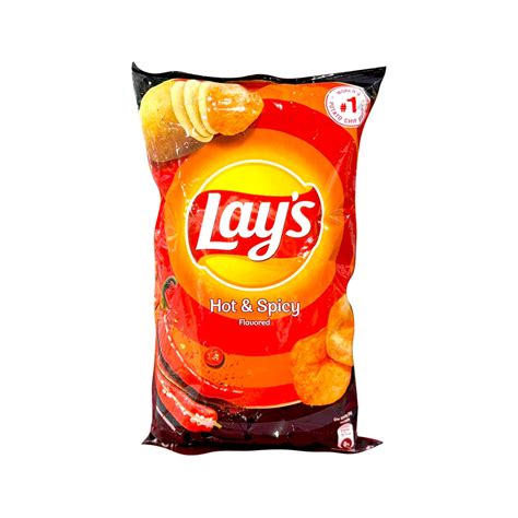 Lays Hot And Spicy Potato Chips China 170g