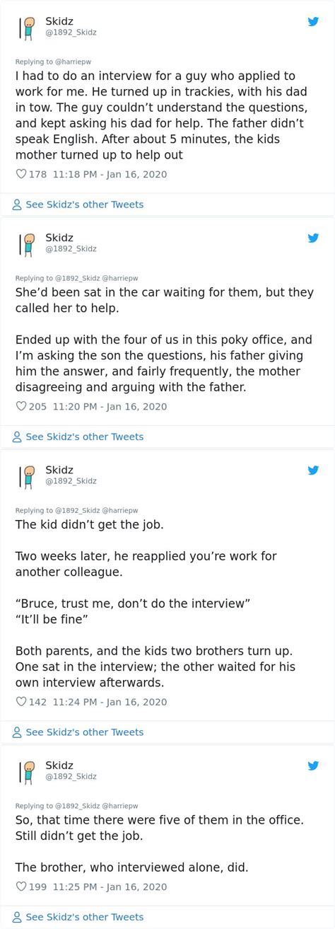 People Share Their Worst Job Interview Stories On Twitter 79 Tweets