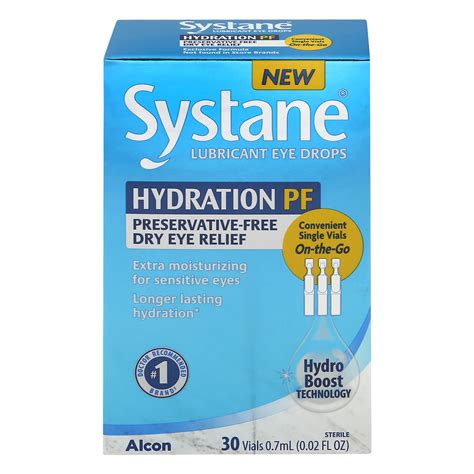 Systane Eye Drops Lubricant Hydration Pf Main