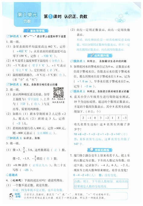 2023年综合应用创新题典中点六年级数学下册人教版福建专版答案——青夏教育精英家教网——