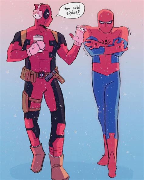 Pin By Yup On Marvel Spideypool Deadpool X Spiderman Deadpool And Spiderman