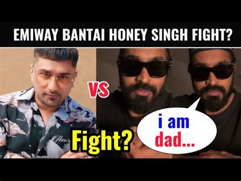 Emiway Bantai And Yo Yo Honey Singh Fight Scene YouTube