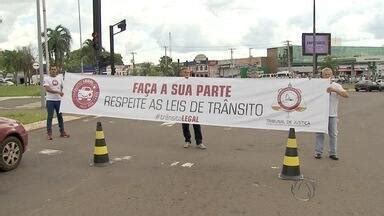 Bom Dia MS Em Campo Grande Campanha Conscientiza Motoristas A