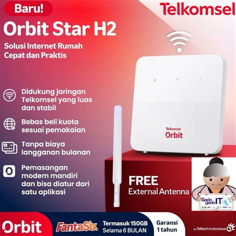 Jual Kode O N Modem Router Huawei B Orbit Star H Free Kuota