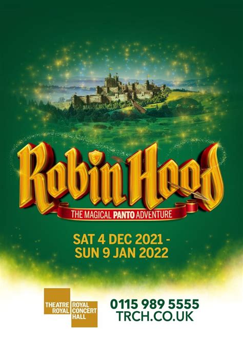 Nottingham — Crossroads Pantomimes | Pantomime, Theatre poster, Robin ...