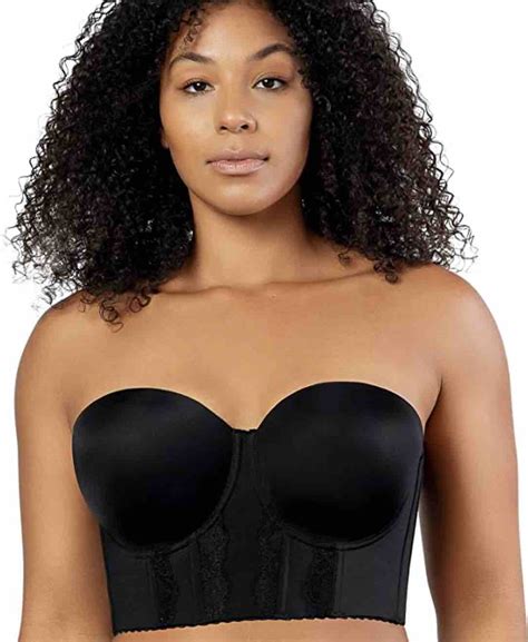 Parfait Elissa Seamless Padded Longline Strapless Bra Storm In A D Cup Nz