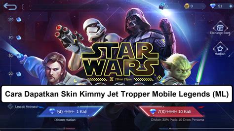 Cara Dapatkan Skin Kimmy Jet Tropper Mobile Legends Ml Esportsku