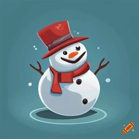 Snowman Cartoon Design