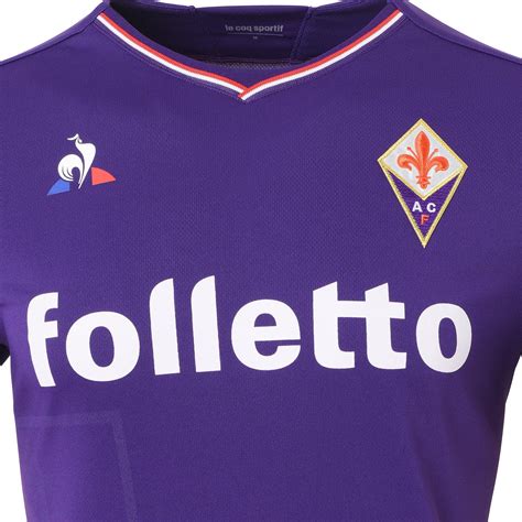 Fiorentina 1718 Le Coq Sportif Home Kit 1718 Kits Football Shirt Blog