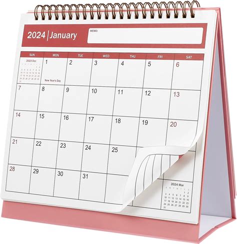 Amazon NUOBESTY 2024 2025 Desktop Calendar Stand Up Desktop Year