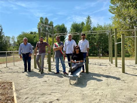 Signa Inaugurata Larea Fitness Allaperto Nel Parco Dei Renai