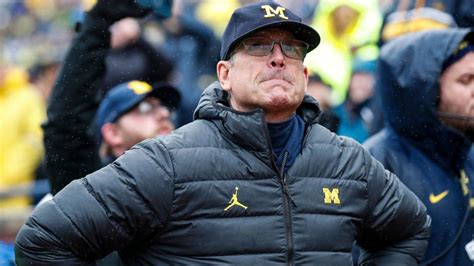 Michigan Football Cheating Scandal Explained Jim Harbaugh Cheating