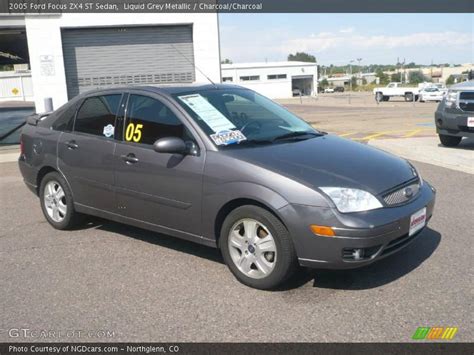 2005 Ford Focus Zx4 St Sedan In Liquid Grey Metallic Photo No 17283338