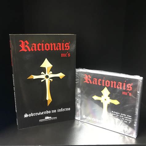 Kit Cd E Livro Racionais Mcs Sobrevivendo No Inferno Rap Nac Mercado