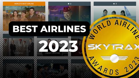 Skytrax Top 100 Airlines 2024 Edin Ronnica