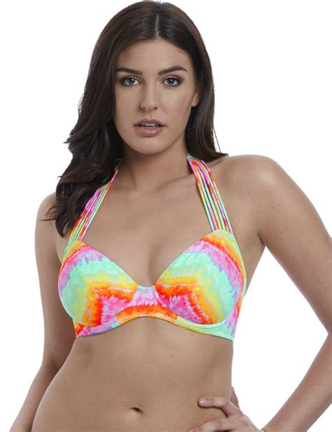 Freya High Tide Underwired Halter Bikini Top Belle Lingerie Freya