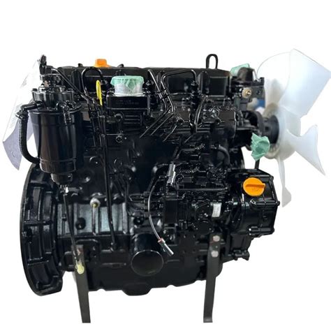 Forklift 4tne98 Bqflcc Diesel Engine Assembly 43kw 56kw For Yanmar 4tne98 Motor Industry