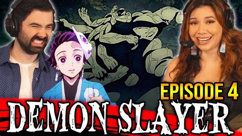 DEMON SLAYER EPISODE 4 REACTION Final Selection 1x4 REACTION YouTube