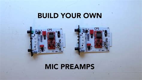 I Built A Mic Preamp Diyre Cp Youtube