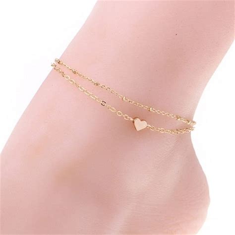 9 Attractive Heart Anklets With New Styles In Trend Heart Anklet