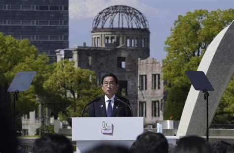 G7闭幕 日首相岸田重申台海和平重要性 国际 即时国际