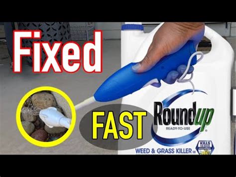 How To Fix Roundup Sprayer Youtube