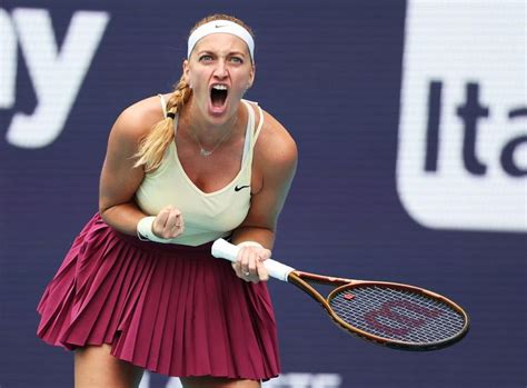 Sorriso Kvitova prima finale a Miami sfiderà Rybakina live tv alle 21