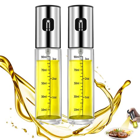 Mirdinner Oil Sprayer For Cooking 2 Pack Olive Oil Sprayer ‎ 100ml