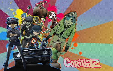 Gorillaz Phase 3 Wallpaper By Future Pixels On Deviantart